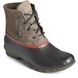 Saltwater Grid Leather Duck Boot, Olive, dynamic 2