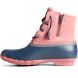 Saltwater Grid Leather Duck Boot, Pink, dynamic