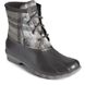 Saltwater Plaid Wool Duck Boot, Charcoal, dynamic 2