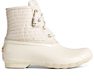 Saltwater Puff Nylon Quilted Duck Boot, Ivory, dynamic