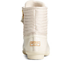Saltwater Puff Nylon Quilted Duck Boot, Ivory, dynamic 3