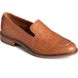 Fairpoint Croc Leather Loafer, Tan, dynamic