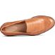 Fairpoint Croc Leather Loafer, Tan, dynamic