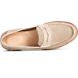Seaport Penny Exotic Leather Loafer, Taupe, dynamic 5