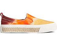 Crest Twin Gore Tie Dye Platform Slip On Sneaker, Orange Multi, dynamic