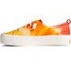 Crest Vibe Platform Tie Dye Sneaker, Orange Multi, dynamic