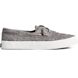 Crest Boat Cheetah Suede Sneaker, Grey, dynamic
