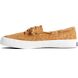 Crest Boat Cheetah Suede Sneaker, Tan, dynamic 4