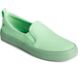 Crest Twin Gore Pastel Canvas Slip On Sneaker, Green, dynamic