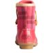 Saltwater Plaid Wool Duck Boot, Red, dynamic 3