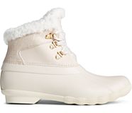 Saltwater Alpine Leather Duck Boot, Ivory, dynamic