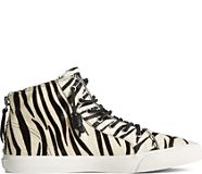 Sperry x Rebecca Minkoff High Top Sneaker, Zebra, dynamic