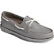 Authentic Original 2-Eye Pin Perforated Boat Shoe, Grey, dynamic 2