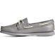 Authentic Original 2-Eye Pin Perforated Boat Shoe, Grey, dynamic 4