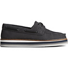 Authentic Original™ Stacked Boat Shoe, Black, dynamic 1