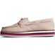 Authentic Original Stacked Boat Shoe, Rose, dynamic 4