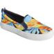 Crest Twin Gore Coral Floral Slip On Sneaker, Navy, dynamic 2