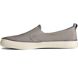 SeaCycled™ Crest Twin Gore Slip On Sneaker, Grey, dynamic 4