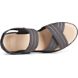 Bayou Plushstep Flatform Sandal, Black, dynamic 5
