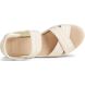Bayou Plushstep Flatform Sandal, Cream, dynamic 5