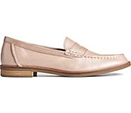 Seaport Penny Pearlized Loafer, Rose, dynamic