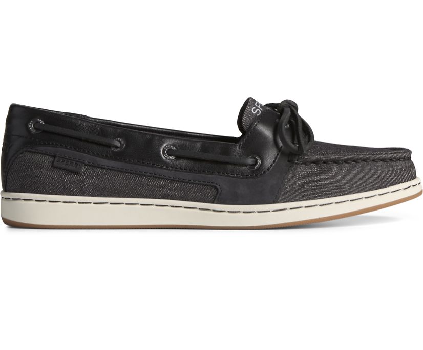 Starfish Boat Shoe, Black, dynamic 1