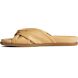 Gold Cup™ Waveside PLUSHWAVE™ Cross Slide Sandal, Tan, dynamic 4