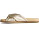 Gold Cup Waveside PLUSHWAVE Cross Slide Sandal, Gold, dynamic 4