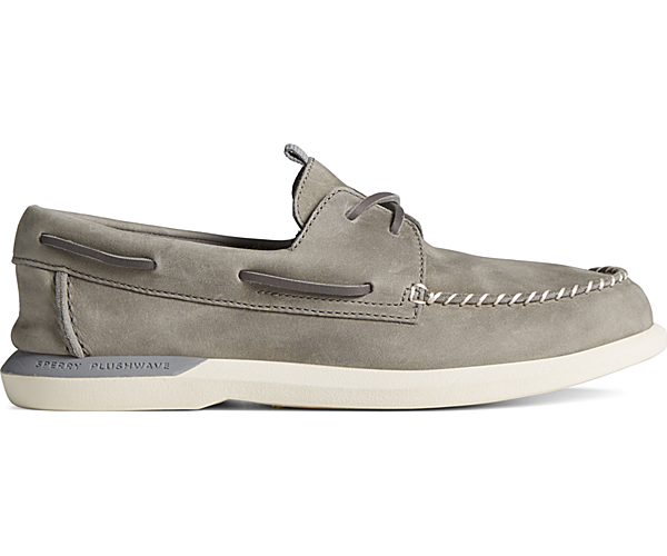 Authentic Original™ PLUSHWAVE™ 2.0 Boat Shoe, Grey, dynamic