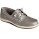 Songfish Pearlized Boat Shoe, Silver, dynamic 2