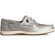 Songfish Pearlized Boat Shoe, Silver, dynamic 1