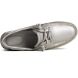 Songfish Pearlized Boat Shoe, Grey, dynamic 5