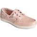 Songfish Pearlized Boat Shoe, Rose, dynamic 2