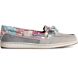 Starfish Coral Floral Boat Shoe, Grey Multi, dynamic 1