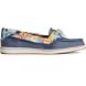 Starfish Coral Floral Boat Shoe, Navy Multi, dynamic 1
