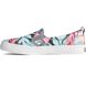 Crest Twin Gore Coral Floral Slip On Sneaker, Pink, dynamic 4
