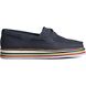 Authentic Original Stacked Boat Shoe, Navy, dynamic 1