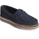 Authentic Original Stacked Boat Shoe, Navy, dynamic 2