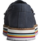 Authentic Original™ Stacked Boat Shoe, Navy, dynamic 3