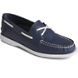 SeaCycled™ Authentic Original™ Boat Shoe, Navy, dynamic 2