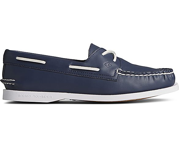 SeaCycled™ Authentic Original™ Boat Shoe, Navy, dynamic