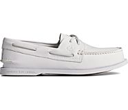 SeaCycled™ Authentic Original 2-Eye Boat Shoe, White, dynamic