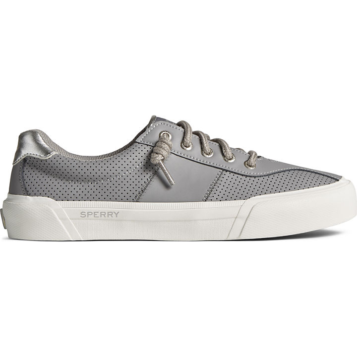 SeaCycled™ Soletide Racy Metallic Sneaker, Grey, dynamic