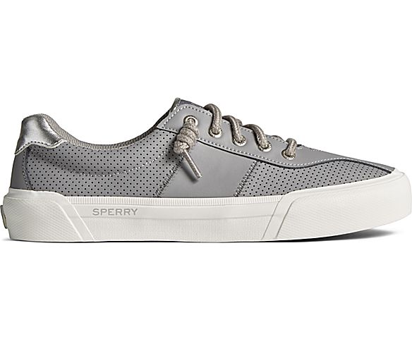 SeaCycled™ Soletide Racy Metallic Sneaker, Grey, dynamic