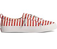 Crest Vibe Jaws Stripe Sneaker, Red, dynamic