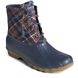 Saltwater Plaid Wool Duck Boot, Navy, dynamic 2