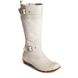 Saltwater Tall Nylon Duck Boot, Ivory, dynamic 2