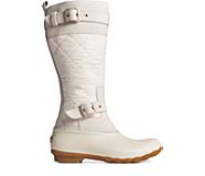Saltwater Tall Nylon Duck Boot, Ivory, dynamic