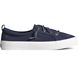 Crest Vibe Washed Jersey Sneaker, Navy, dynamic 1