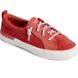 Crest Vibe Brushed Cotton Sneaker, RED, dynamic 2